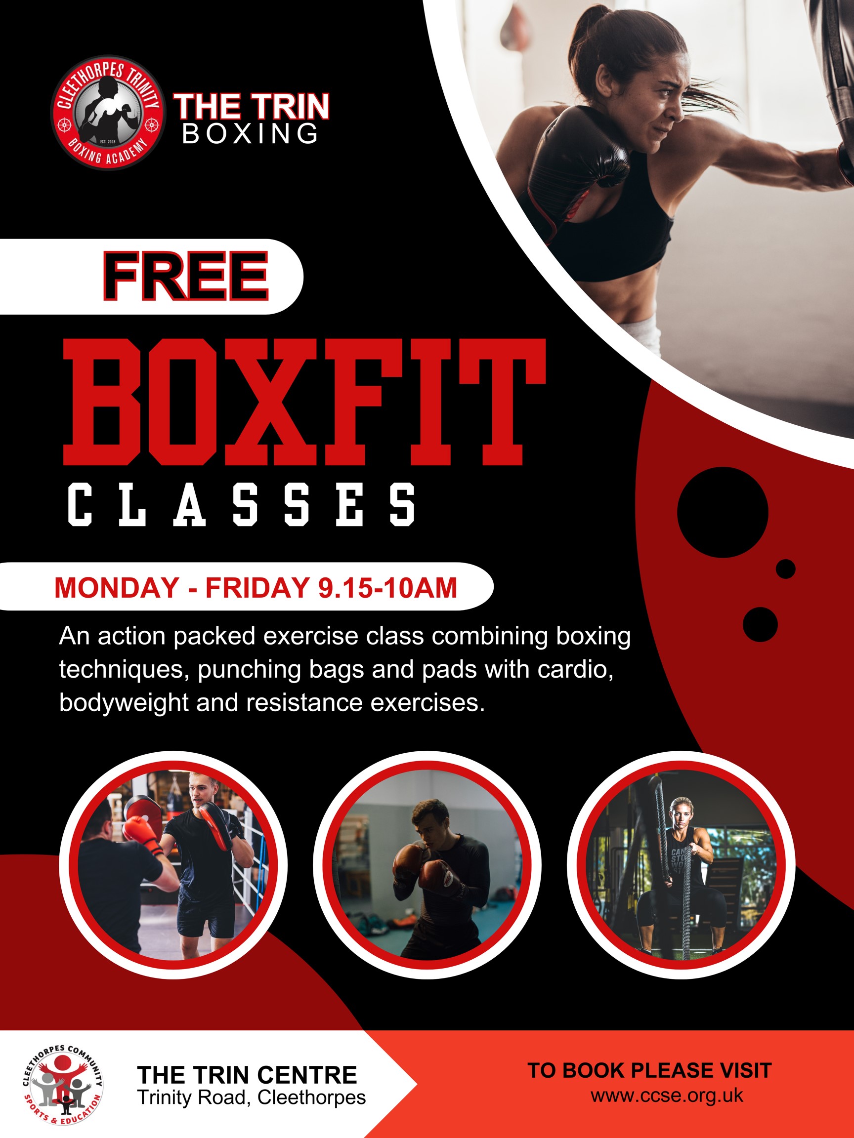 Boxfit - Weekday 9.15am till 10am