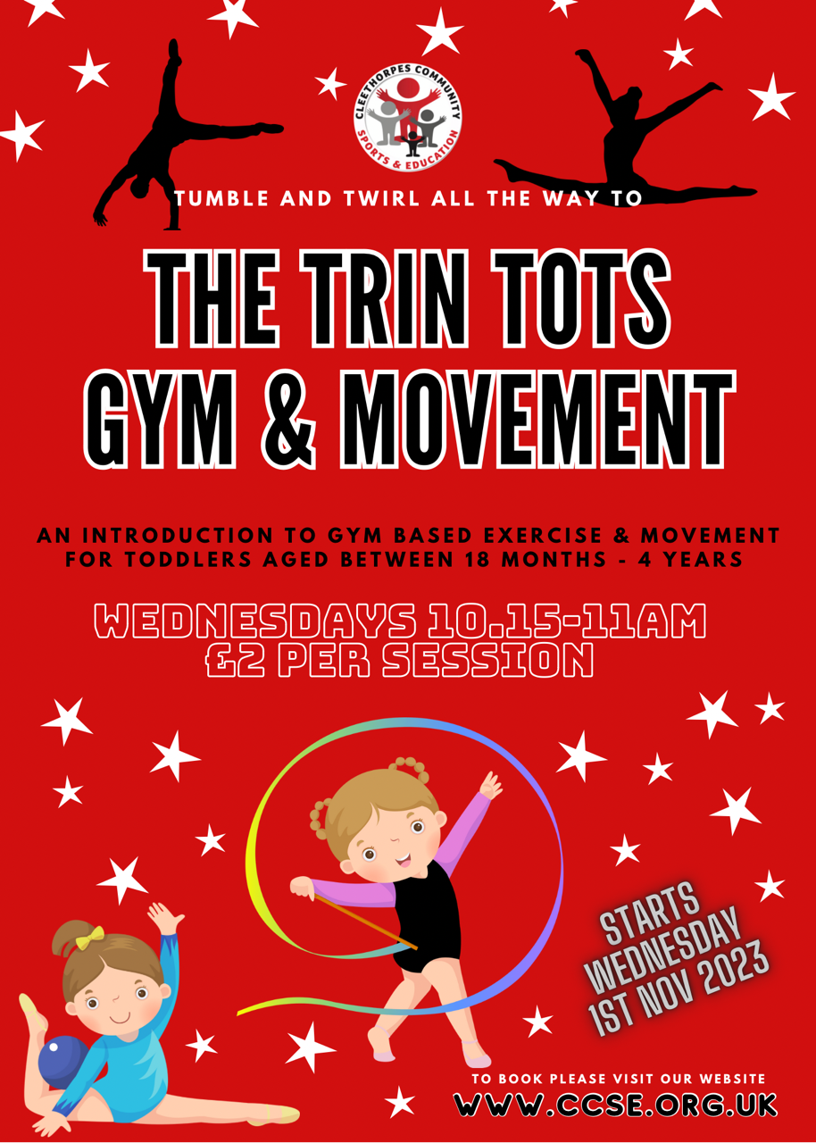 Tots Gym & Movement - Wednesday's 10.15am till 11am